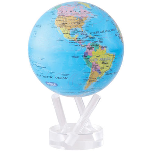 Earth At Night 4.5 Inch MOVA Globe Solar Powered | eBay