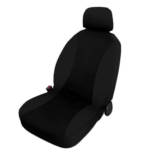 Coprisedile Per Auto Universali Bicolore In Materiale Acrilico Nero Nero 8267