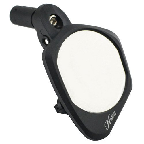 Hafny HF-MR086 Bar End Bike Mirror Stainless Steel Safe Rearview Mirror