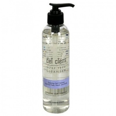 UPC 303160148088 product image for Del Clens Soap Free Cleanser, Sensitive Skin Formula, 240ml (236.6) | upcitemdb.com