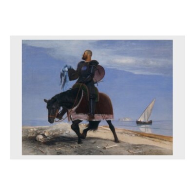 Arnold Bocklin - ''The Adventurer'': Poster (16.5'' x 11.7'')