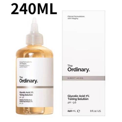 The Ordinary Glycolic Acid 7% Toning Resurfacing Solution New
