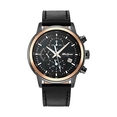 Pre-owned Titan Analog Black Dial Men's Watch-90086kl03