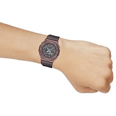 Pre-owned Casio G-shock Analog-digital Grey Dial Men Gm-2100mf-5adr (g1214)