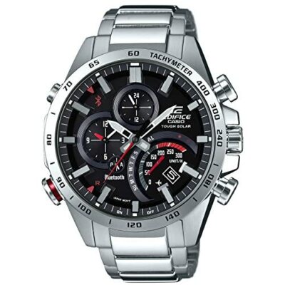 Pre-owned Casio Edifice Eqb-501xd-1ajf Eqb-501xd-1a Bluetooth Sport Solar Men`s Watch