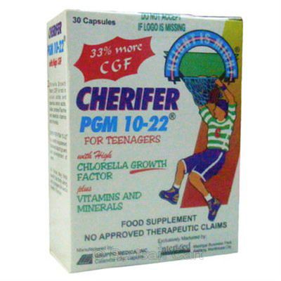 Cherifer PGM Boys and Girls 10-22 Teen Growth Supplement 10,30,100 1 Year Supply