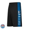 Ultra Game NBA Official Men’s Super Soft Active Workout Basketball Training Shorts - Unisex, Dallas Mavericks, Black, Small