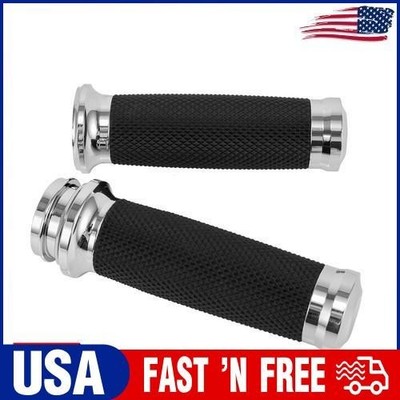 Electronic Throttle Control 1 Inch Handlebar Hand Grips Fit For Harley