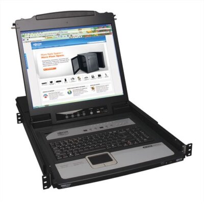 Tripp Lite B020-u08-19-ip Rackmount Lcd Built-in Kvm Switch - 8 Computer(s) -