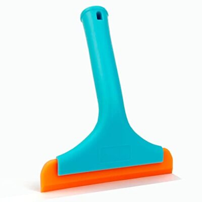  Small Shower Squeegee For Glass Doors Bathroom Mirror Tiles Long Handle Squeege