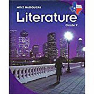 Holt McDougal Literature Texas: Student Edition Grade 9 2010 - Hardcover - GOOD