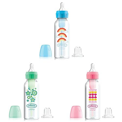 Dr. Browns Options Anti Colic Baby Bottle to Sippy Bottle Starter