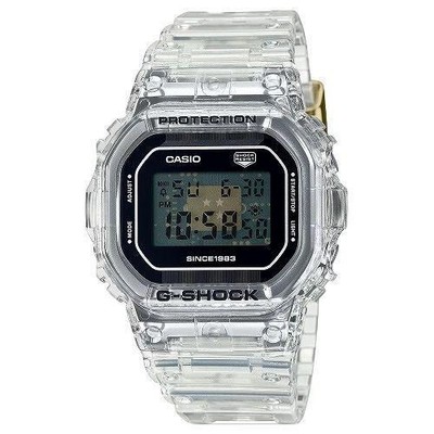 Pre-owned Casio G-shock Dw-5040rx-7jr 40th Anniversary Clear Remix Watch Limited