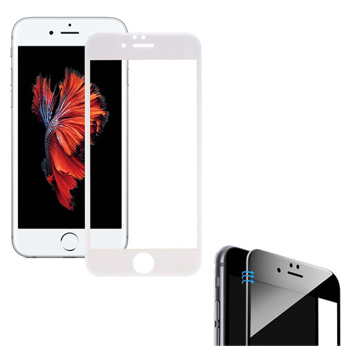 3D Schutzglas 9H Full Display gebogen Panzerfolie iPhone 6/6S (4,7