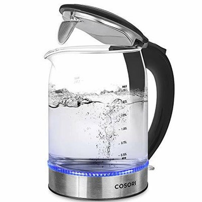 Купить Чайник Does not apply COSORI Electric Kettle 1.7l Glass Water Boiler  & Tea Heater with LED indi... в интернет-магазине с Ebay с доставкой из  США, низкие цены | Nazya.com