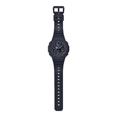 Pre-owned Casio G-shock Men Black Dial Analog-digital Ga-b2100-1a1dr (g1242)