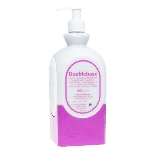 Doublebase Gel/Cream 500gm Pump action bottle Eczema Psoriasis Dry Skin Conditions Itchyoisis