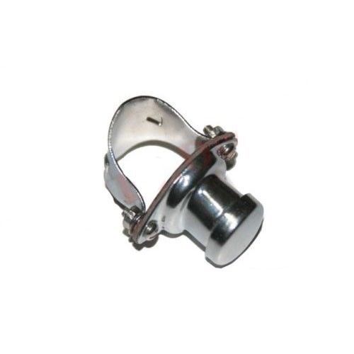 7/8" Steel Chrome Lucas Type Push Button Horn For Norton Vintage BSA Triumph 