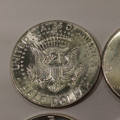 1964-P Kennedy Silver Half Dollars GEM BU+ From Original Roll