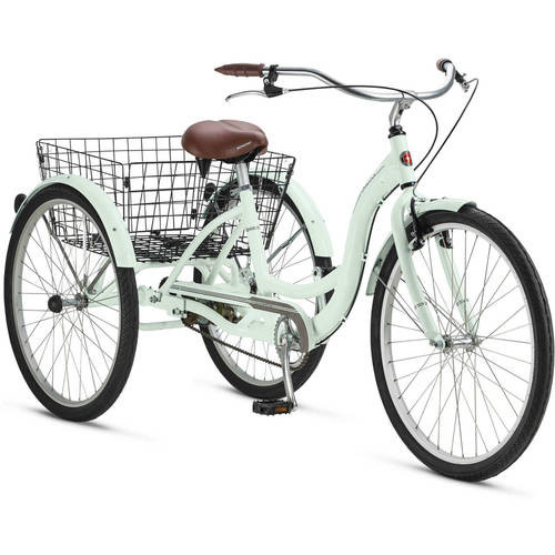 Tricycle Sport with Basket 3 Wheel Outdoor Lightweight Adjustable Speed Adults