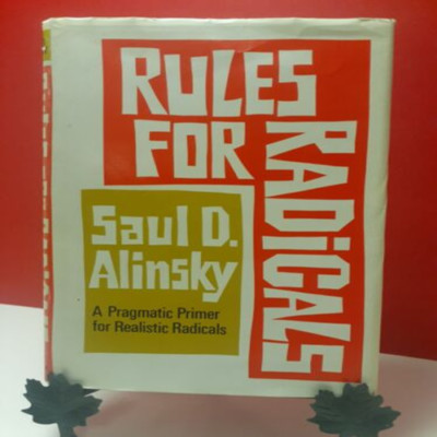 Rules For Radicals Saul D. Alinsky 1971 HCDJ First Edition Random House 