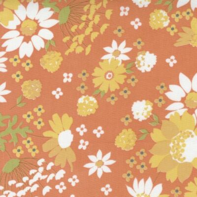 Cozy Up By Corey Yoder For Moda - Cinnamon Floral Harvest  #29120-12