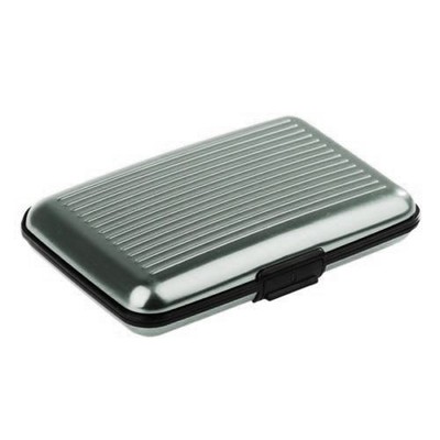 Aluminum Aluma Hard Case Credit Cards Wallet Women Metal Pocket Case USA STOCK