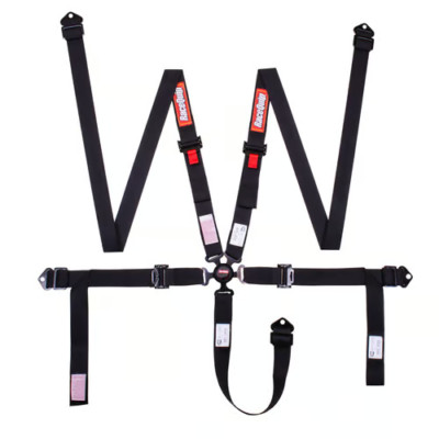 RaceQuip 5 Point Black Camlock Harness/Seat Belt Bypass/Clip-In Kit - Universal