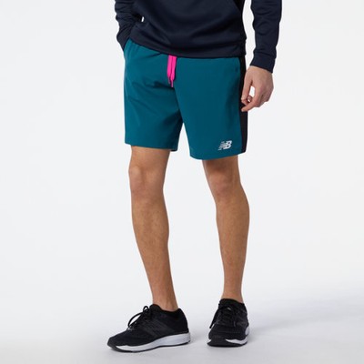 

New Balance Mens Tenacity Woven Logo 9 дюймов Короткие зеленые Размер, Зеленый