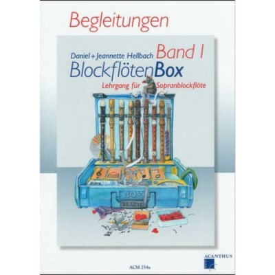 Acanthus Music 'Blockflötenbox Band 1' Klavierbegleitung | Neu