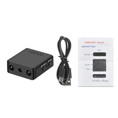 WiFi HD 1080P Mini Camera Multi Port USB Charger Motion Detection Security Cam