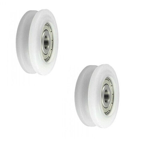 2x Seilrollen Ã 45 Mm Fur Seil 8 Mm Kugellager * C45/8l-2