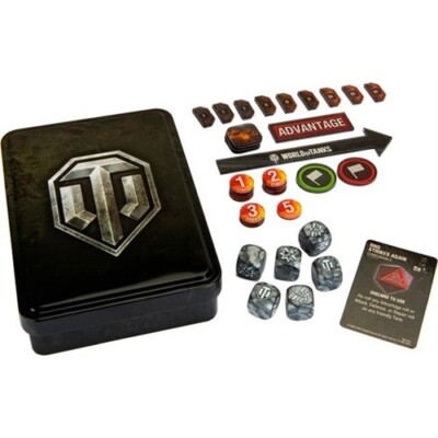 Набор игровых кубиков и жетонов World of Tanks GF9 WOT53