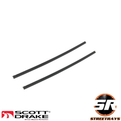 Scott Drake C9AZ-17593-A 16'' Replacement Wiper Blades For 69-70 Ford Mustang