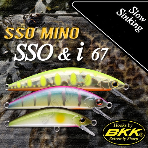 Payo Leurre Poisson Nageur Sso &-I 67 (Triples Bkk) Special Truite