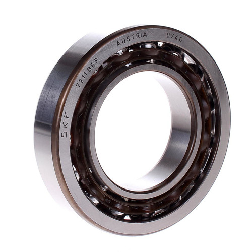 Skf 7211bep Angular Cont.  Ball Single Row 55 X 100 X 21 Mm Roulement Ã  Bille...