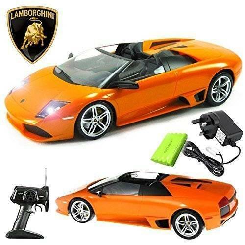 ラルディーニ 1/14RC ランボルギーニ アヴェンタドール SVJ WHITE 2.4GHZ