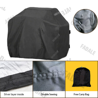 Premium Grillabdeckung BBQ Grill Abdeckhaube Gasgrill Smoker Schutzhülle RQ5YB