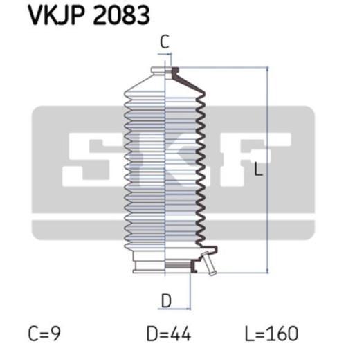 Skf Stabilisatorstang voor o.a. Peugeot, Citroën, Ds - VKDS 343032
