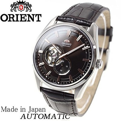 Pre-owned Orient Watch Mechanical Made In Japan Automatic Open Heart Rn-ar0004y Men's