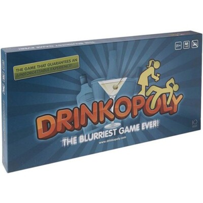 Drinkopoly The Blurriest Game Ever Board Game