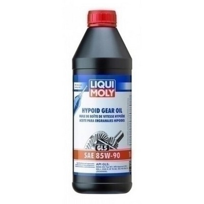 Liqui Moly GEAR OIL: Hypoid Gear Oil (GL5) SAE 85W-90 1.000 Liter - Case of 6