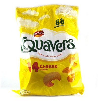 Walkers Quavers Cheese 14 Pack 240G