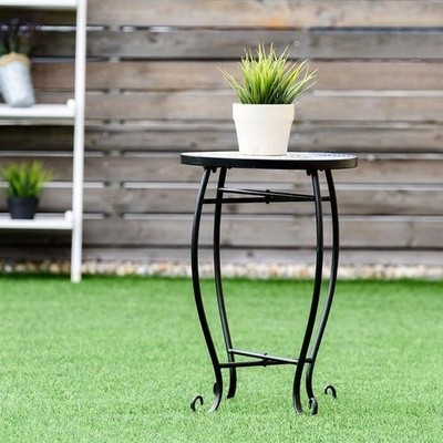 Outdoor Indoor Accent Table Plant Stand