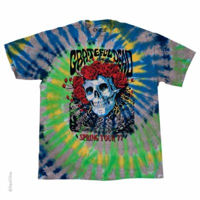 Grateful Dead Bertha 77 M, L, XL, 2XL Tie Dye T-Shirt