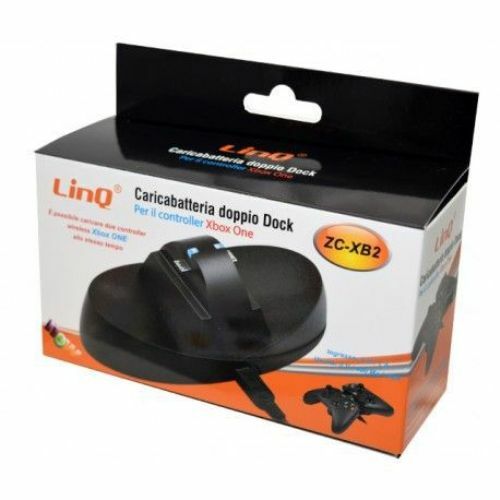 Dock Di Ricarica Caricatore Per 2 Controller Joypad Xbox One Linq Zc-xb2