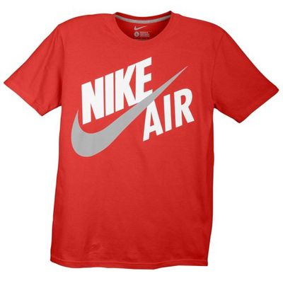 Nike Air Futura 2C Sport T-Shirt Red Men's Small Medium Large XL BNWT