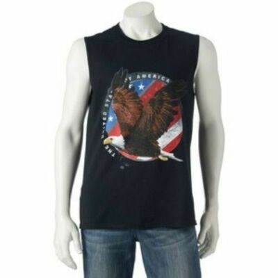 Men's Eagle Nest Tank Top, Size: Medium, Black   ()