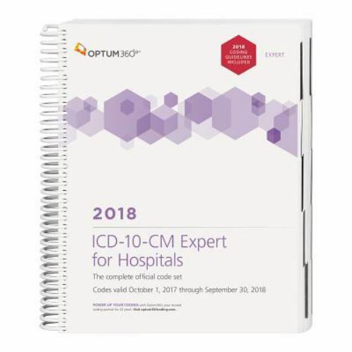 ICD10CM Expert for Hospitals 2018 (Spiral) by Optum 360 (2017,