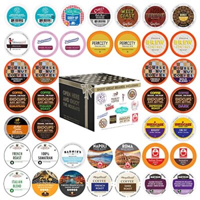 Perfect Samplers Dark Roast Coffee Pod Variety Pack - Pack for Keurig K Cups ...